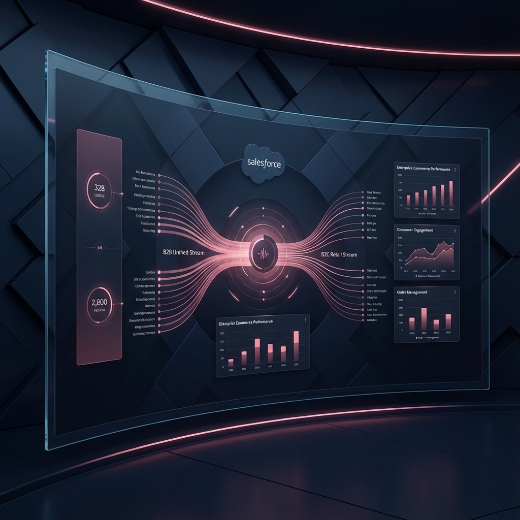 Unified Salesforce Commerce Dashboard
